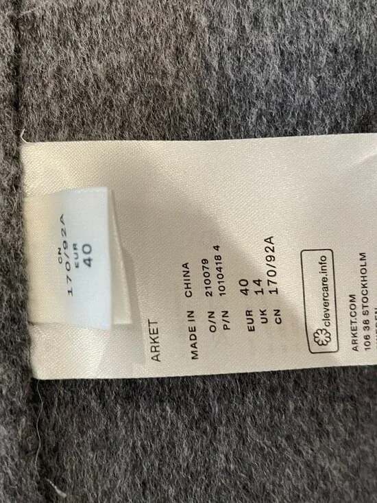 ARKET Oversized Jacket (Women's M) - Picture 2 of 3